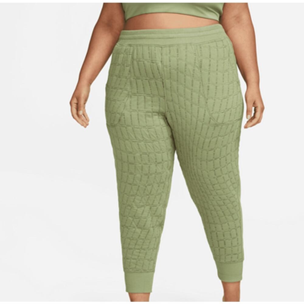 Nike Yoga Therma FIT Luxe Reversible Fleece Pants sage green 1XL